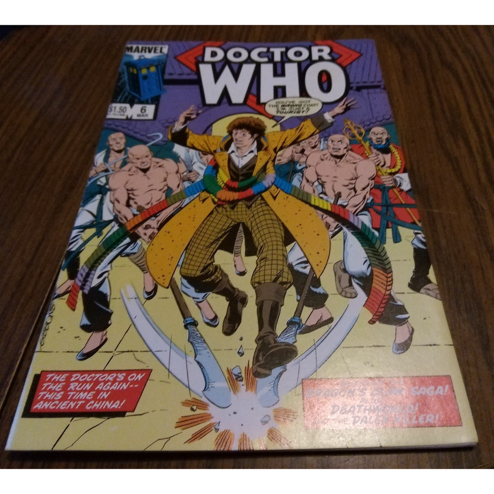 Doctor Who #6 March 1985 Marvel Comics